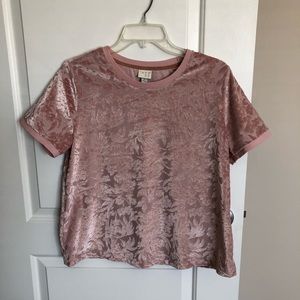 Pink floral shirt Sz- M